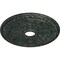 Ekena Millwork Bristol Medallion (Canopies up to 3 7/8"), 23 1/2"OD x 3 7/8"ID x 1"P, Painted Turtle Crackle CM23BIPTC - alternate 2
